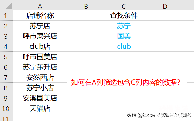 详解find函数的功能和用法 find函数查找多个条件数据